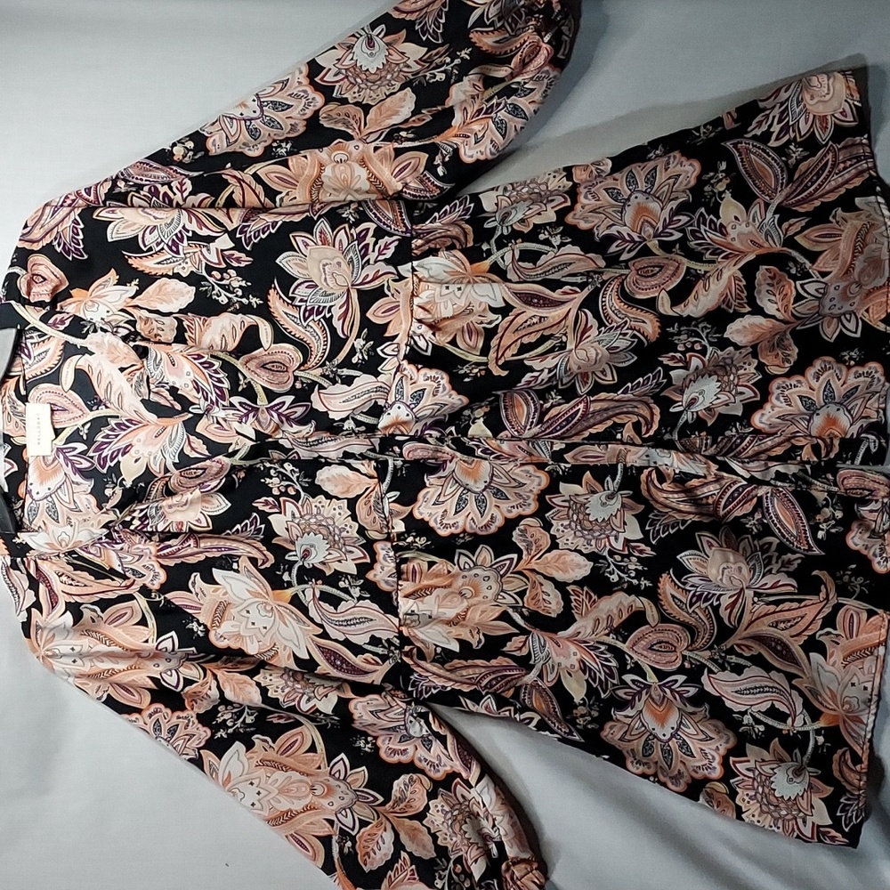 Melloday floral pattern women's tunic top‎